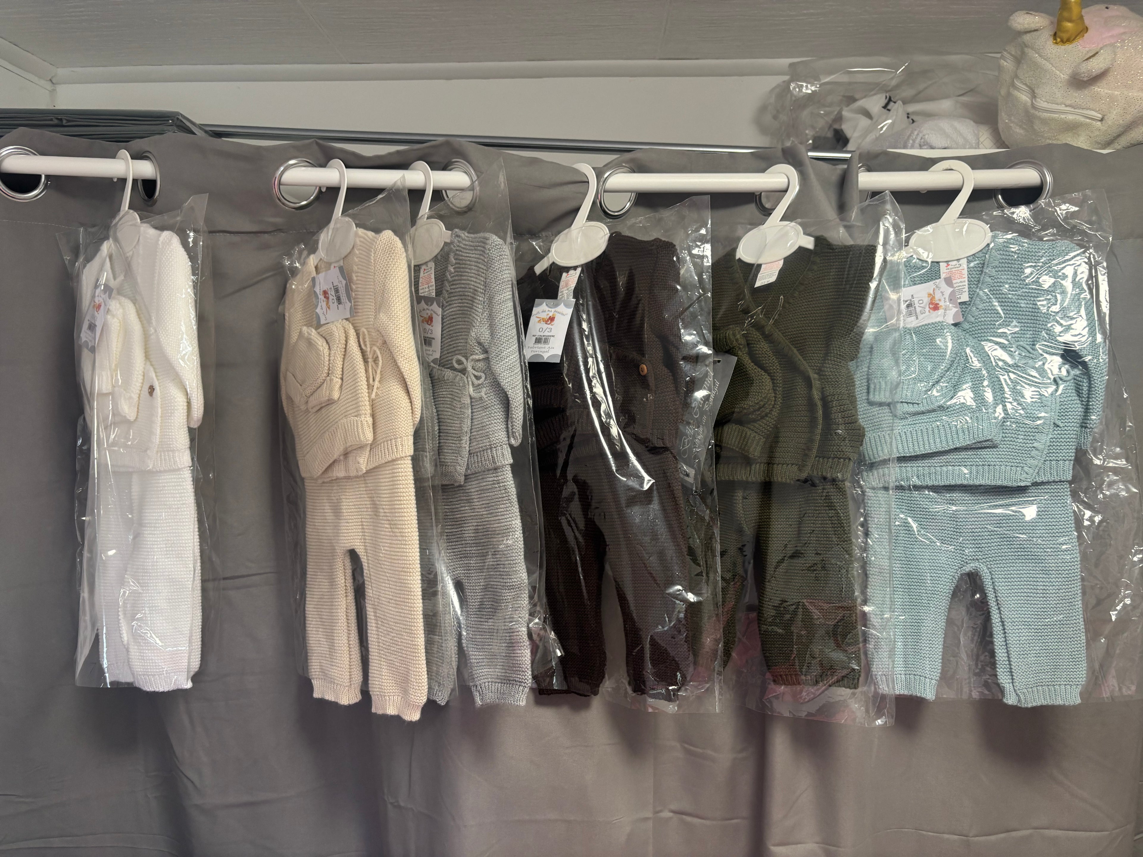 Ensemble bebe acrylique