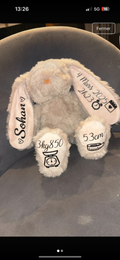 Lapin souvenir de naissance