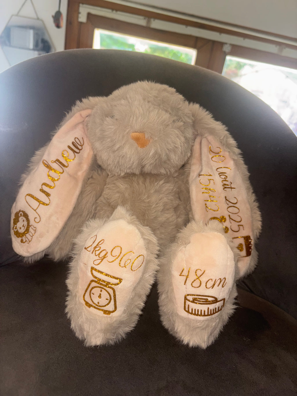 Lapin souvenir de naissance