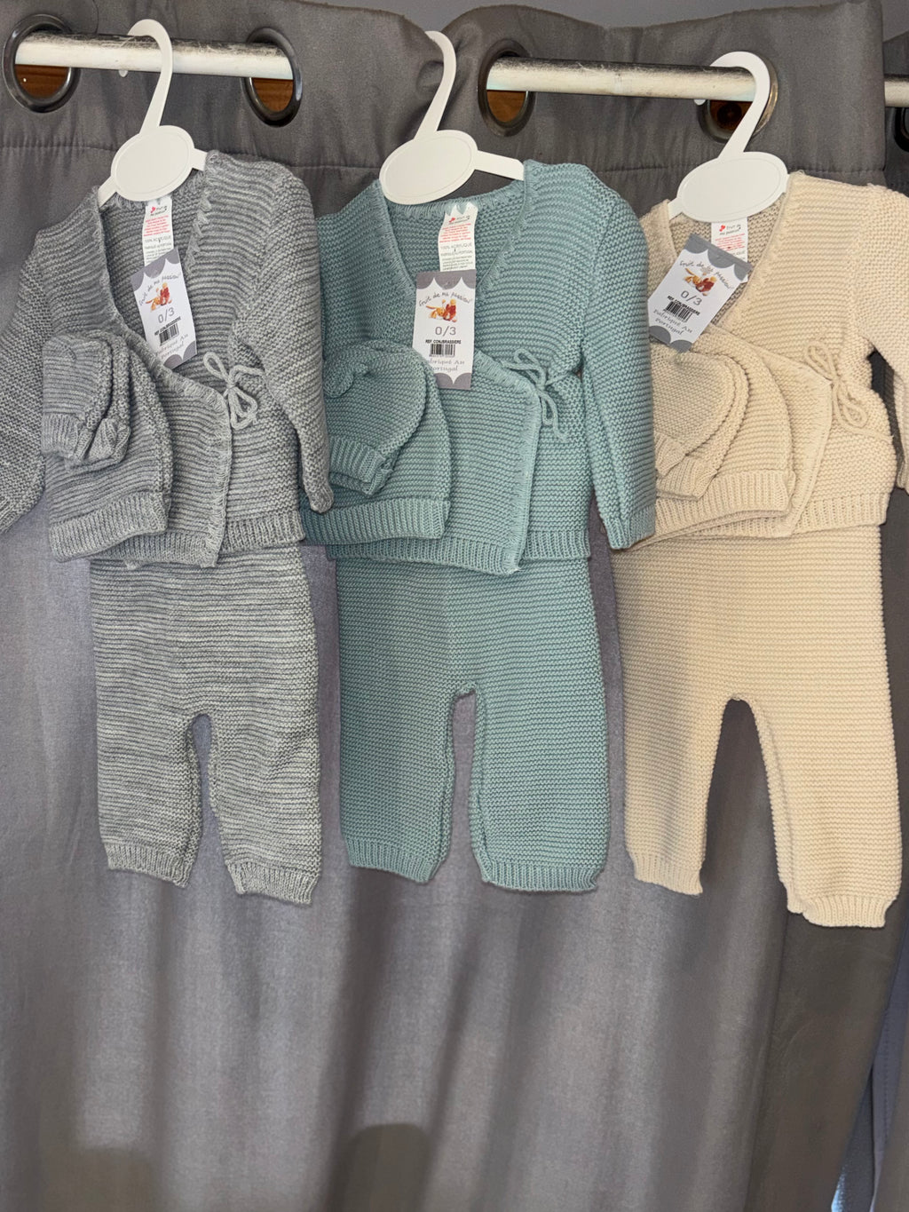 Ensemble bebe acrylique