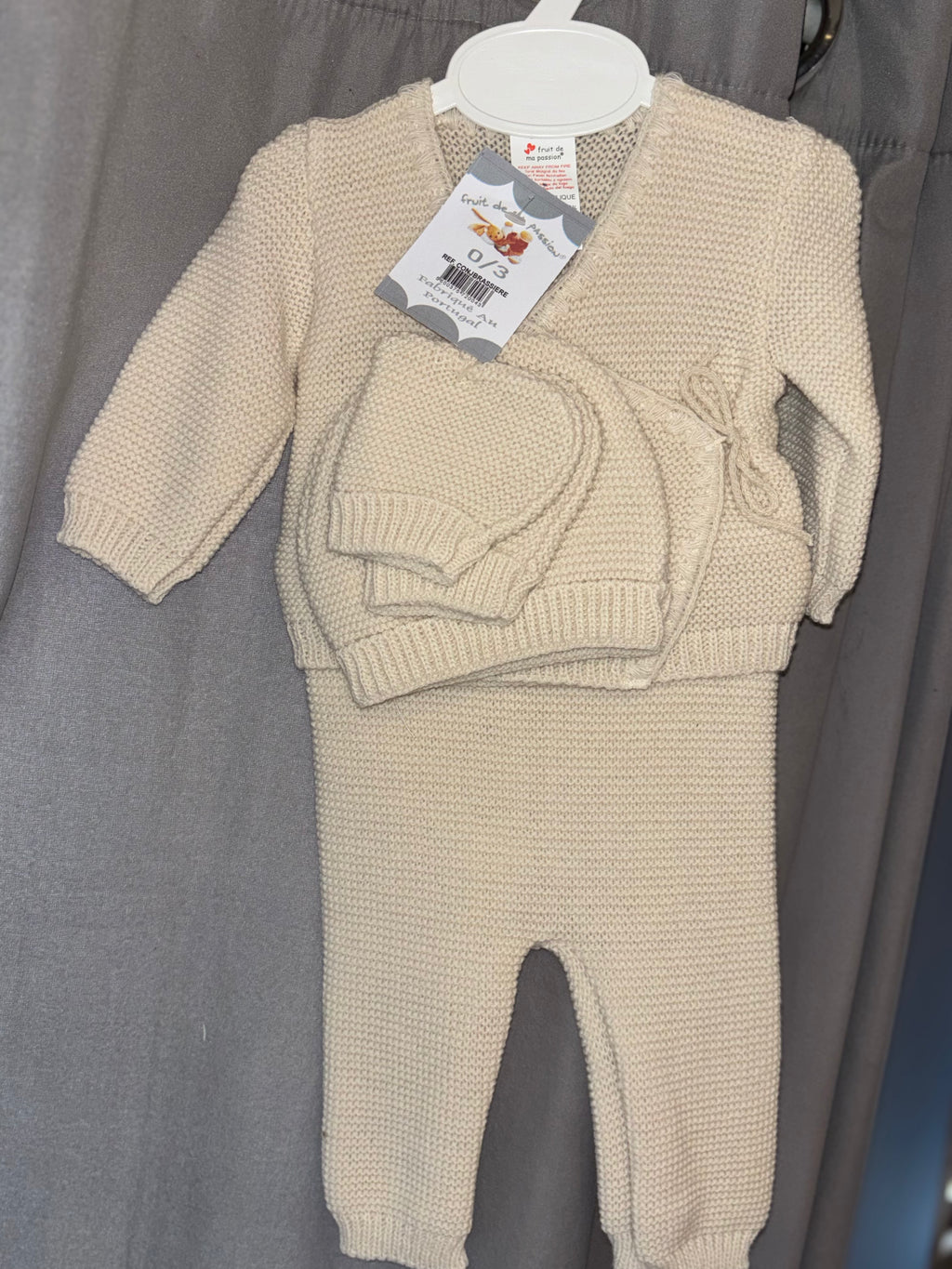 Ensemble bebe acrylique